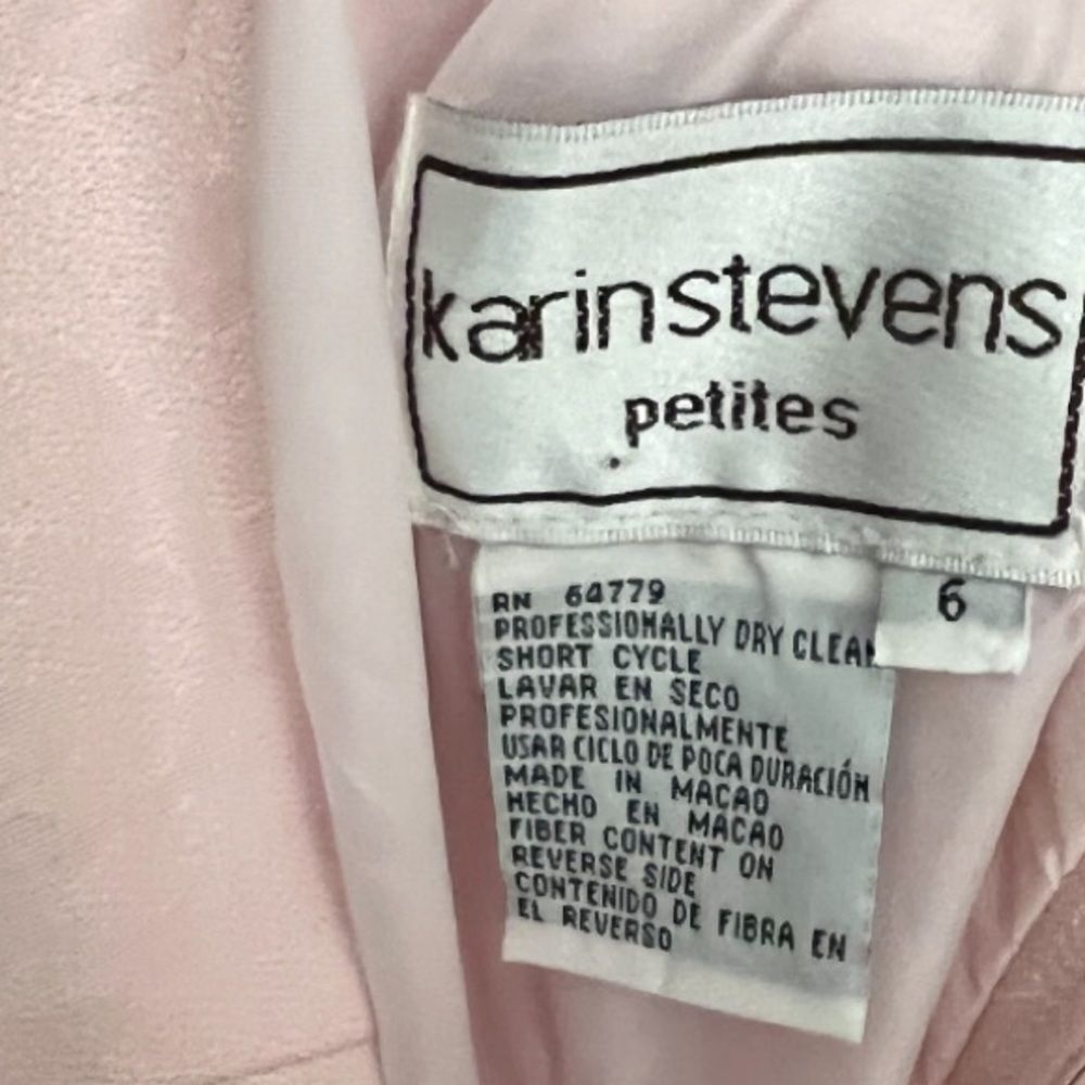 Vintage Karin Stevens Petites Pink Dress‎ - Picture 8 of 8